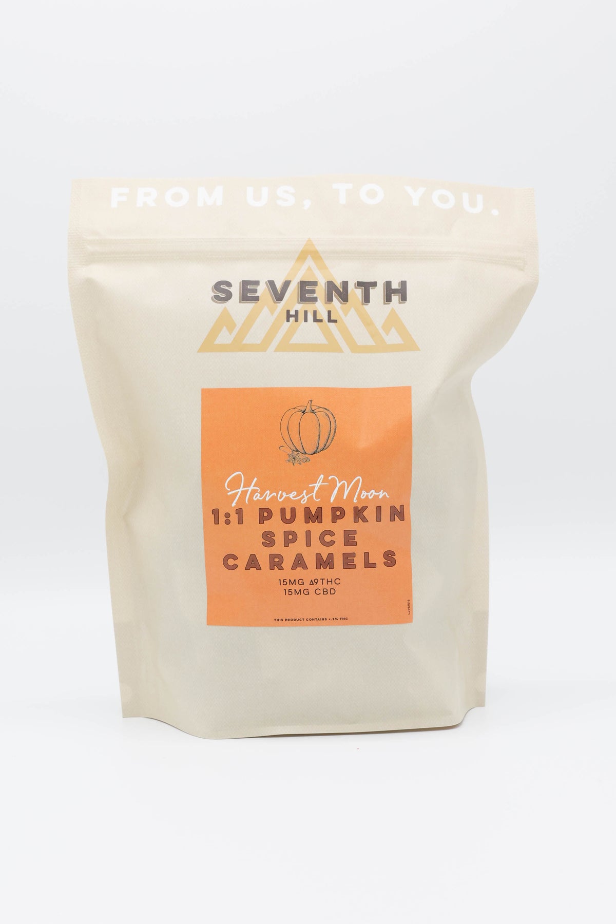 3:1 Pumpkin Spice Caramels |  30mg ∆9THC and 10mg CBD-3