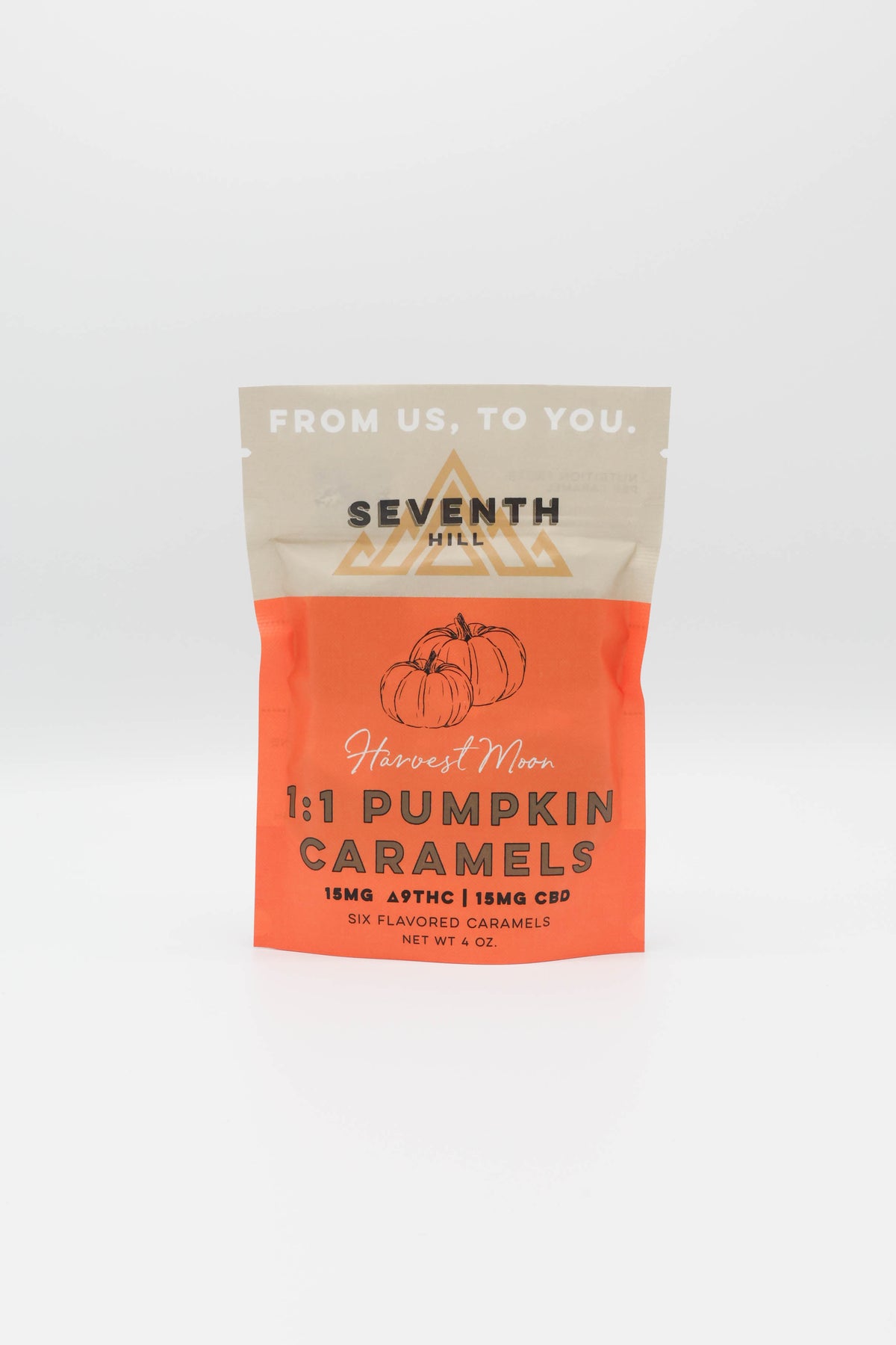 3:1 Pumpkin Spice Caramels |  30mg ∆9THC and 10mg CBD-2