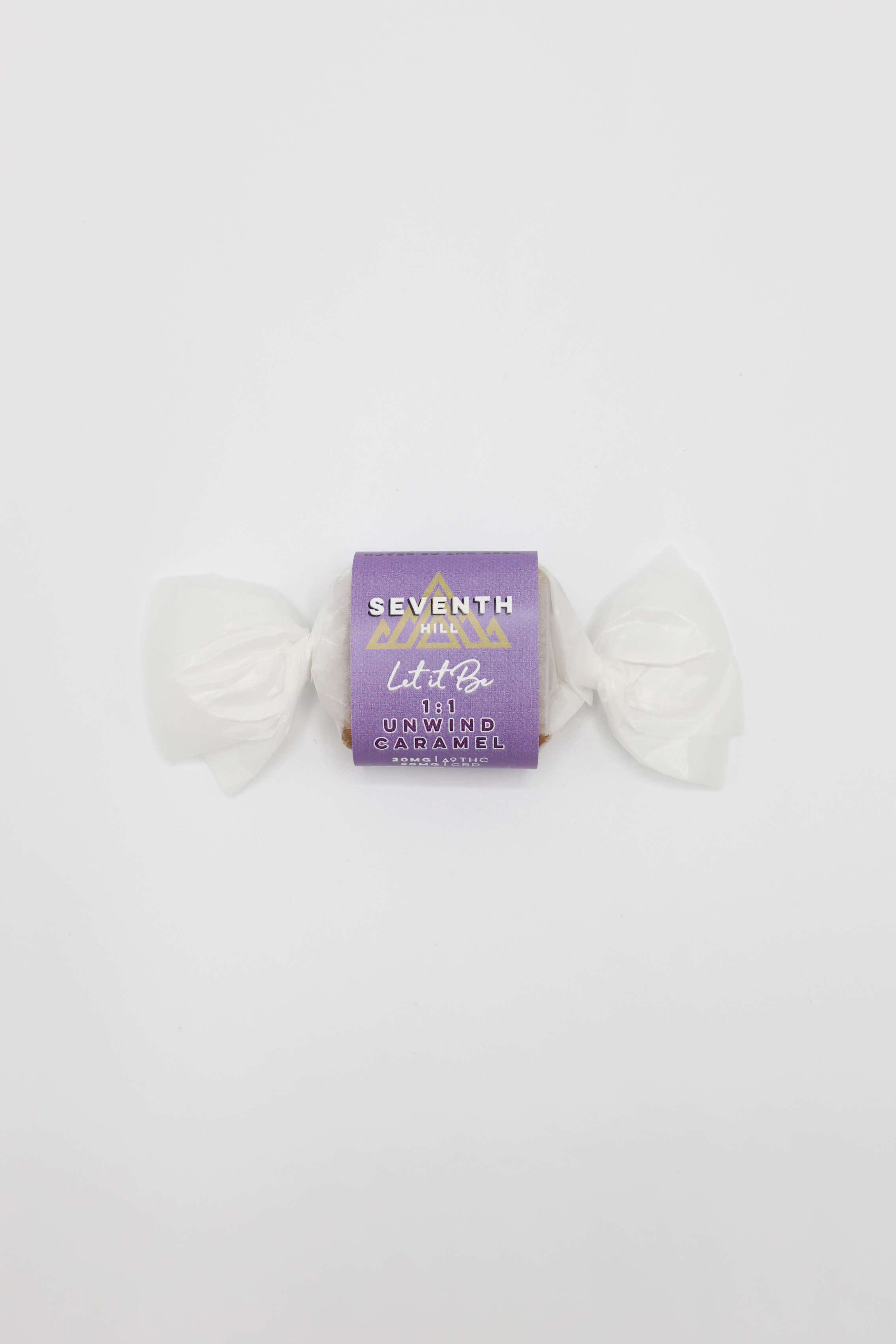 1:1 Unwind Caramels | 20mg ∆9THC + 20mg CBD-1