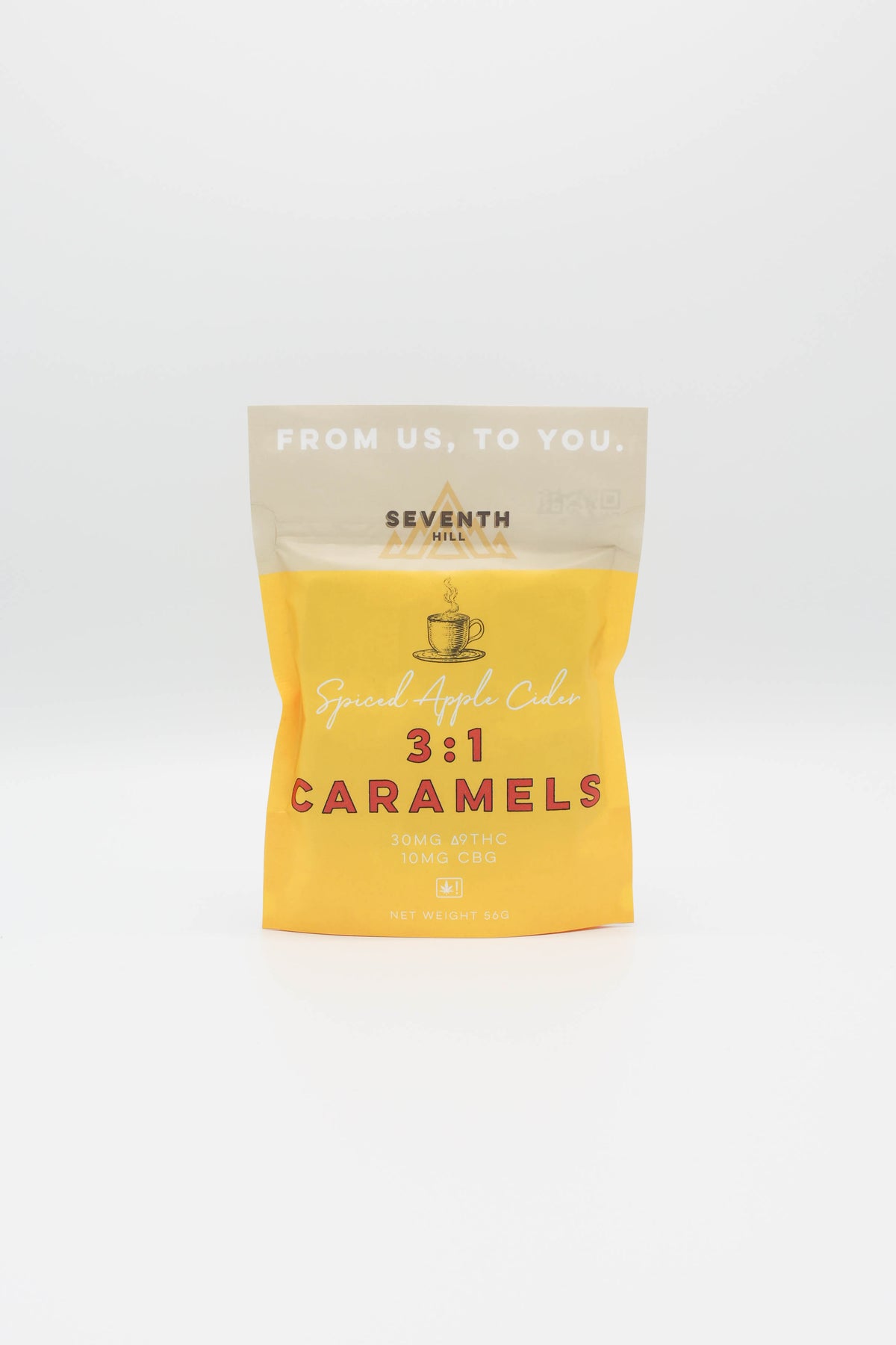 3:1 Spiced Apple Cider Caramels |  30mg ∆9THC + 10mg CBG-2