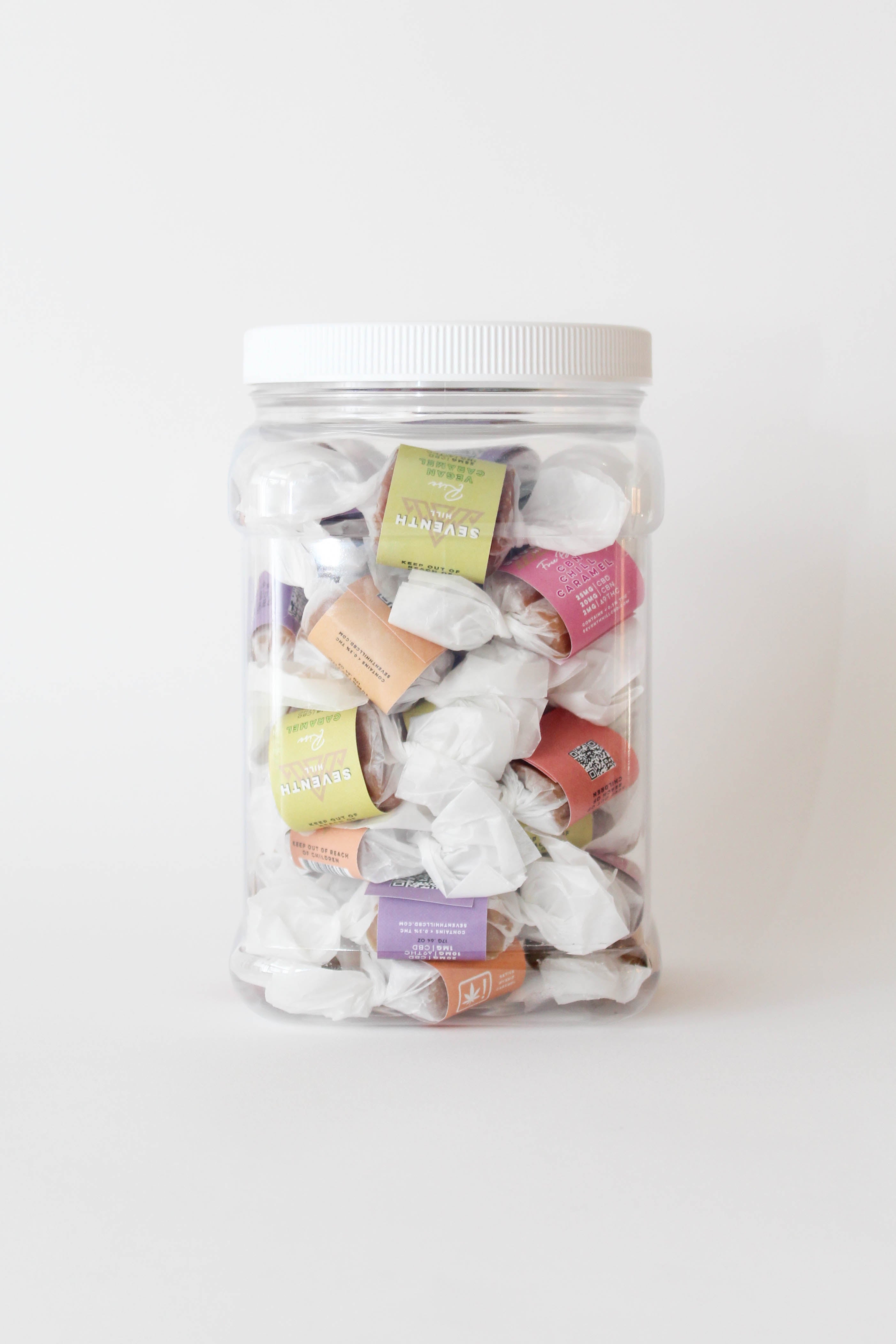 CBD & THC Caramel Mystery Jar - Variety Assortment-1