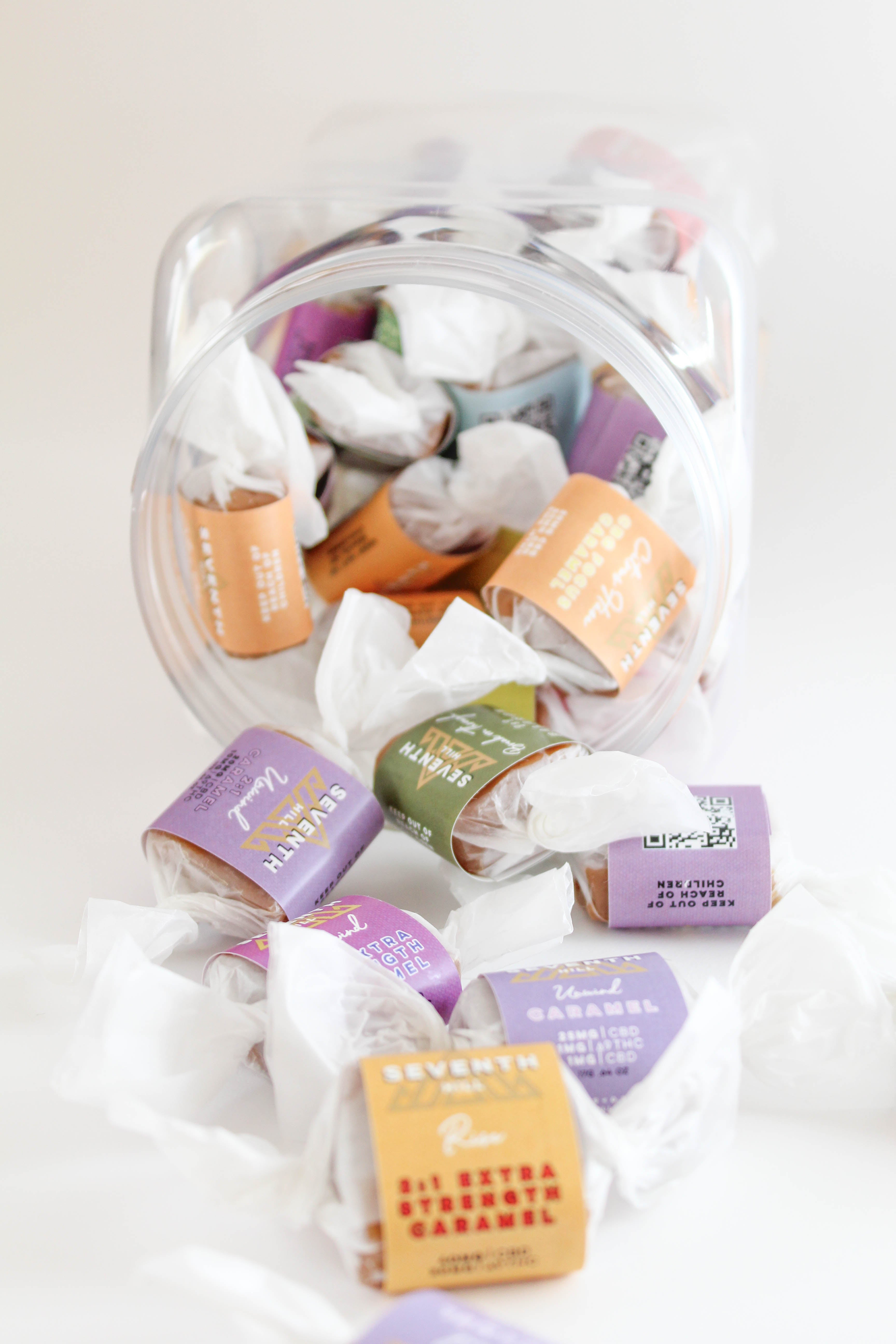 CBD & THC Caramel Mystery Jar - Variety Assortment-2