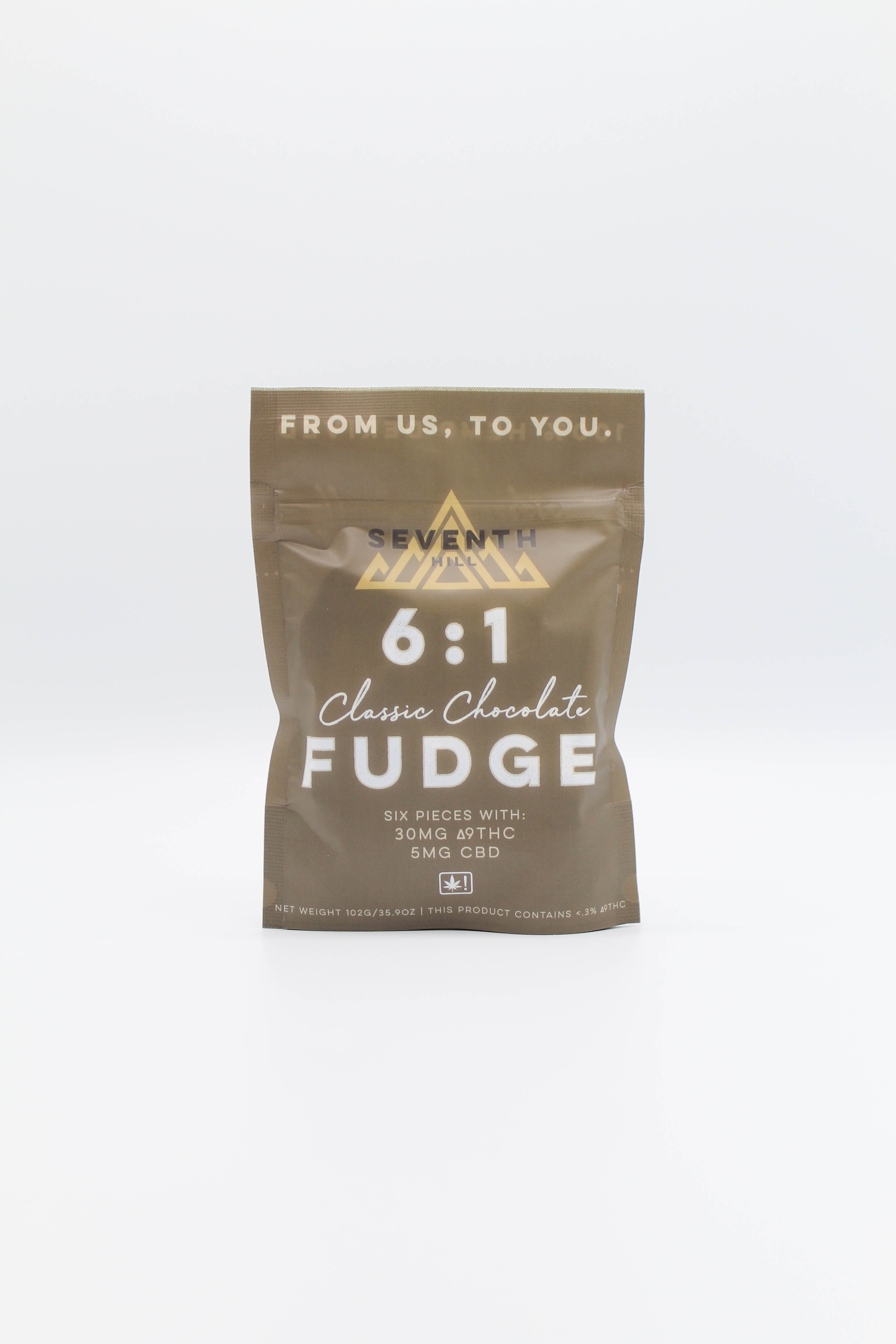 6:1 Classic Chocolate Fudge | 30mg ∆9THC + 5mg CBD-1