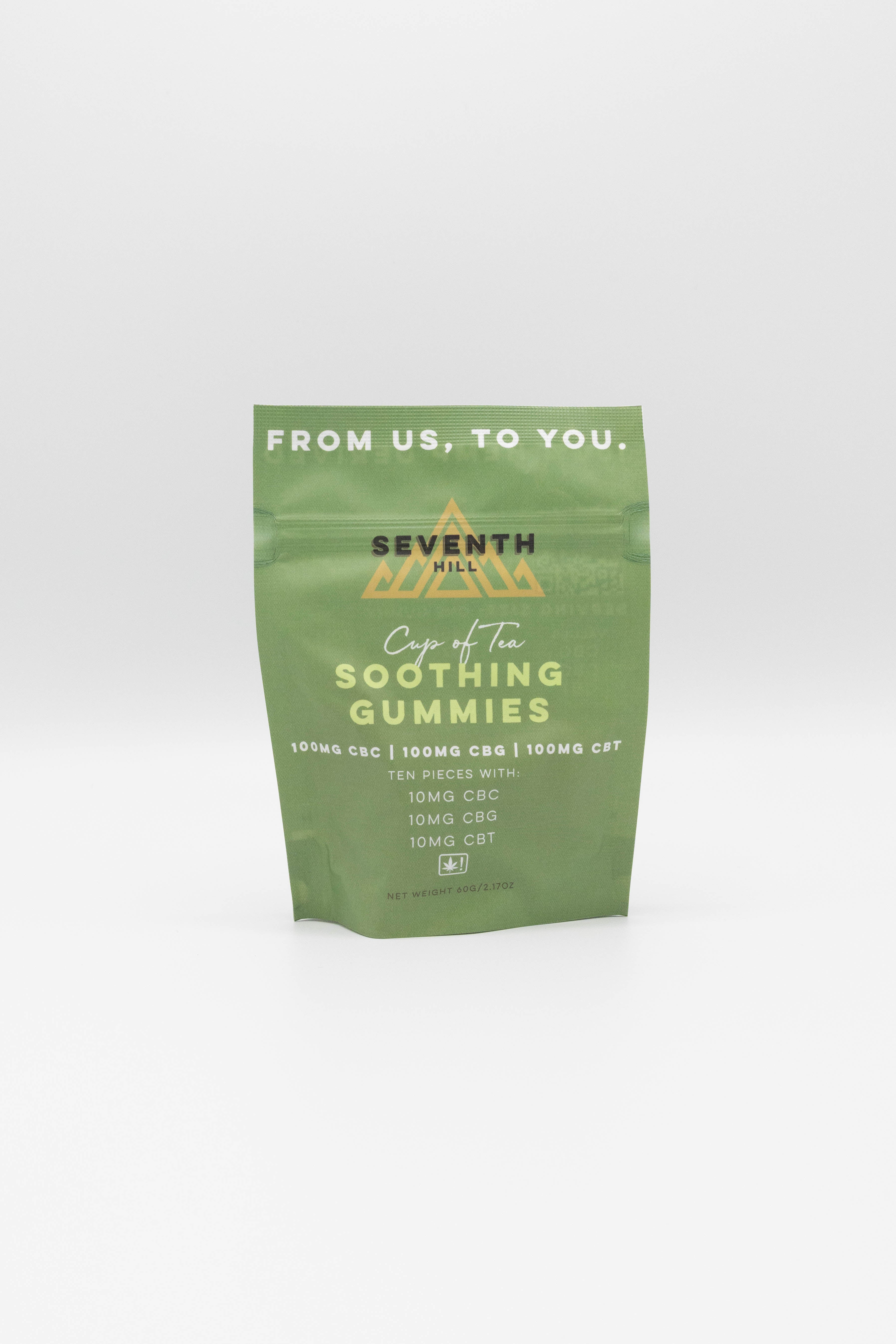Soothing Gummies | 10mg CBC, 10mg CBG, + 10mg CBT