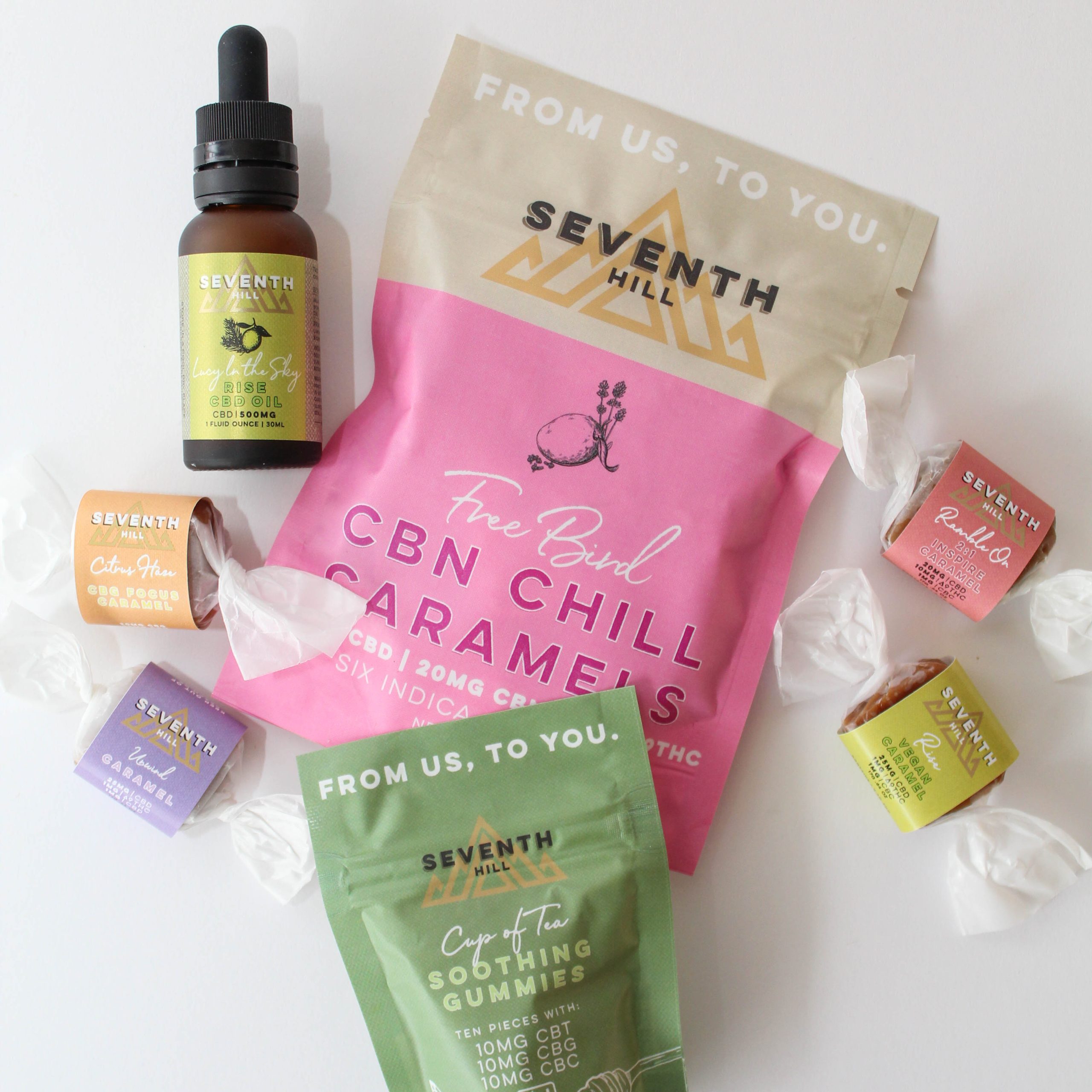 Variety Pack of CBD Caramels