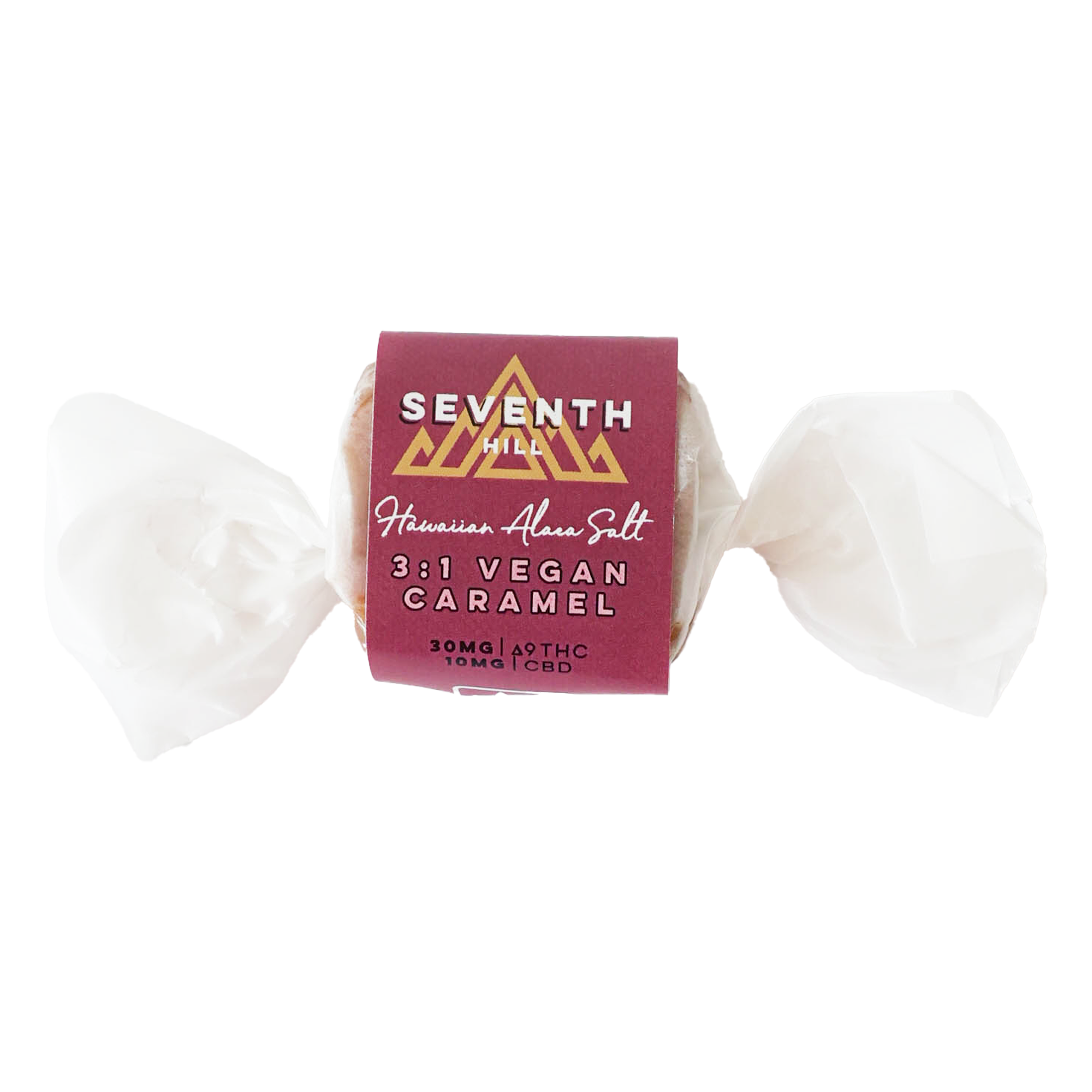 An orange bag with cursive and bold white font