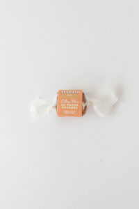 A sativa caramel with 20mg ∆9THC and 20mg CBG per piece.