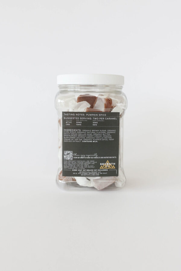 3:1 THC:CBD Pumpkin Spice Caramels - Image 7