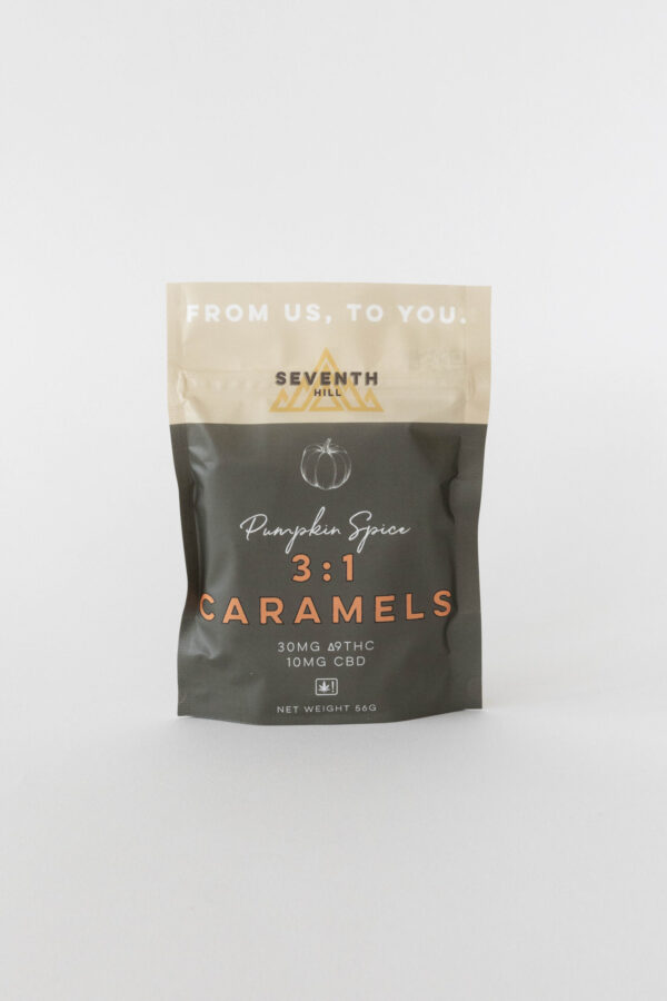 3:1 THC:CBD Pumpkin Spice Caramels - Image 2