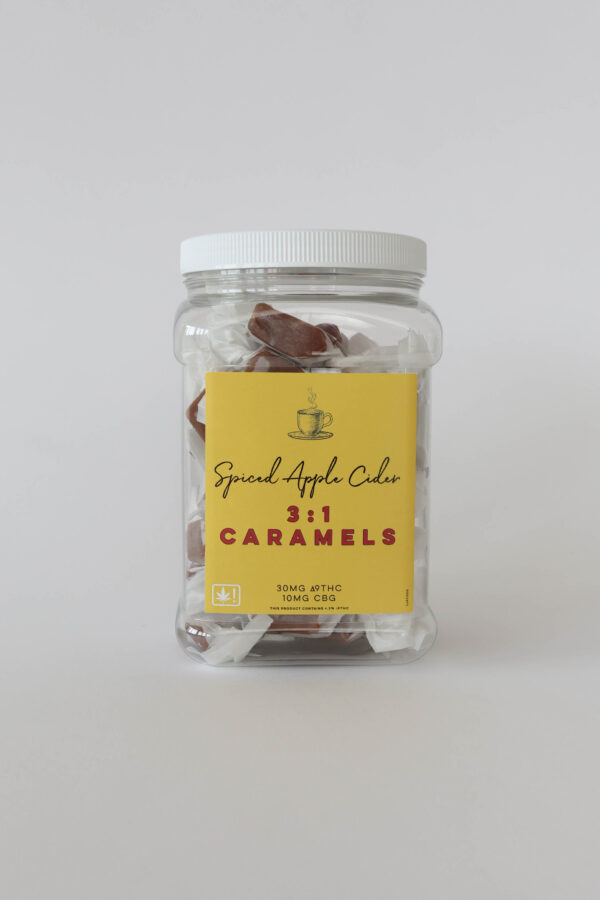 3:1  THC:CBG Spiced Apple Cider Caramels - Image 4