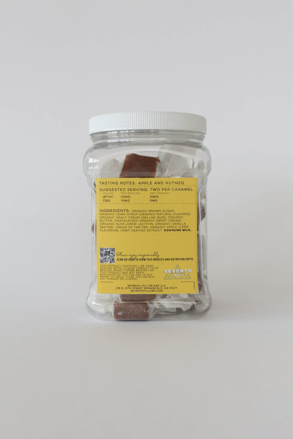 3:1  THC:CBG Spiced Apple Cider Caramels - Image 5