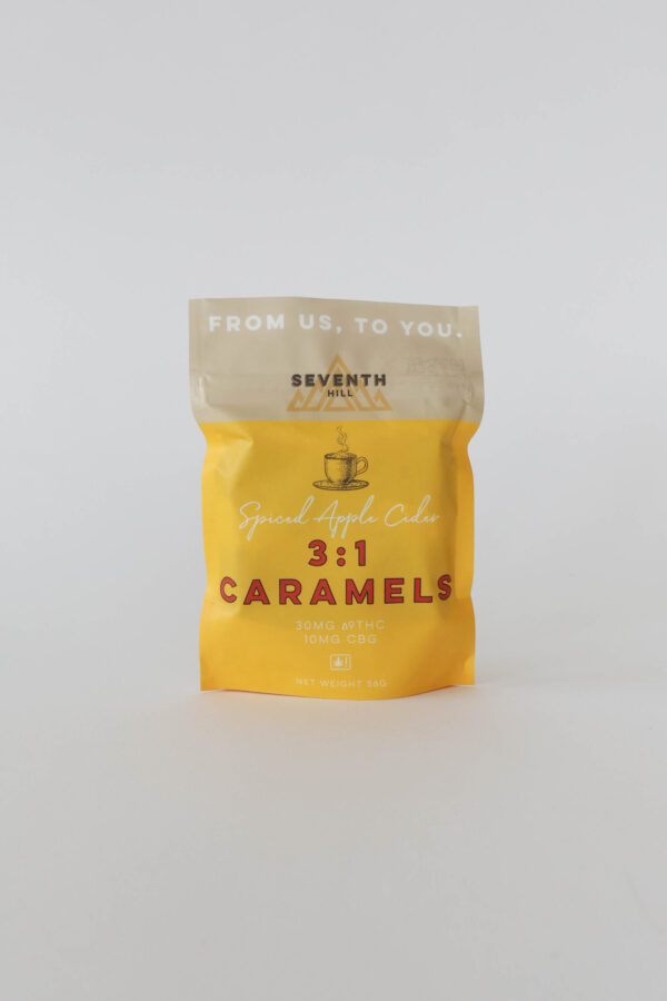 3:1  THC:CBG Spiced Apple Cider Caramels - Image 2