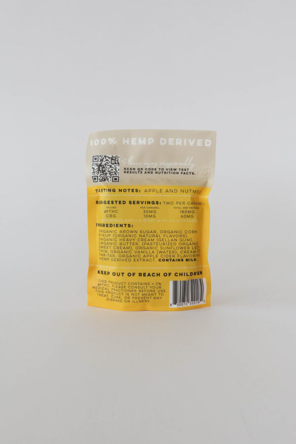 3:1  THC:CBG Spiced Apple Cider Caramels - Image 3