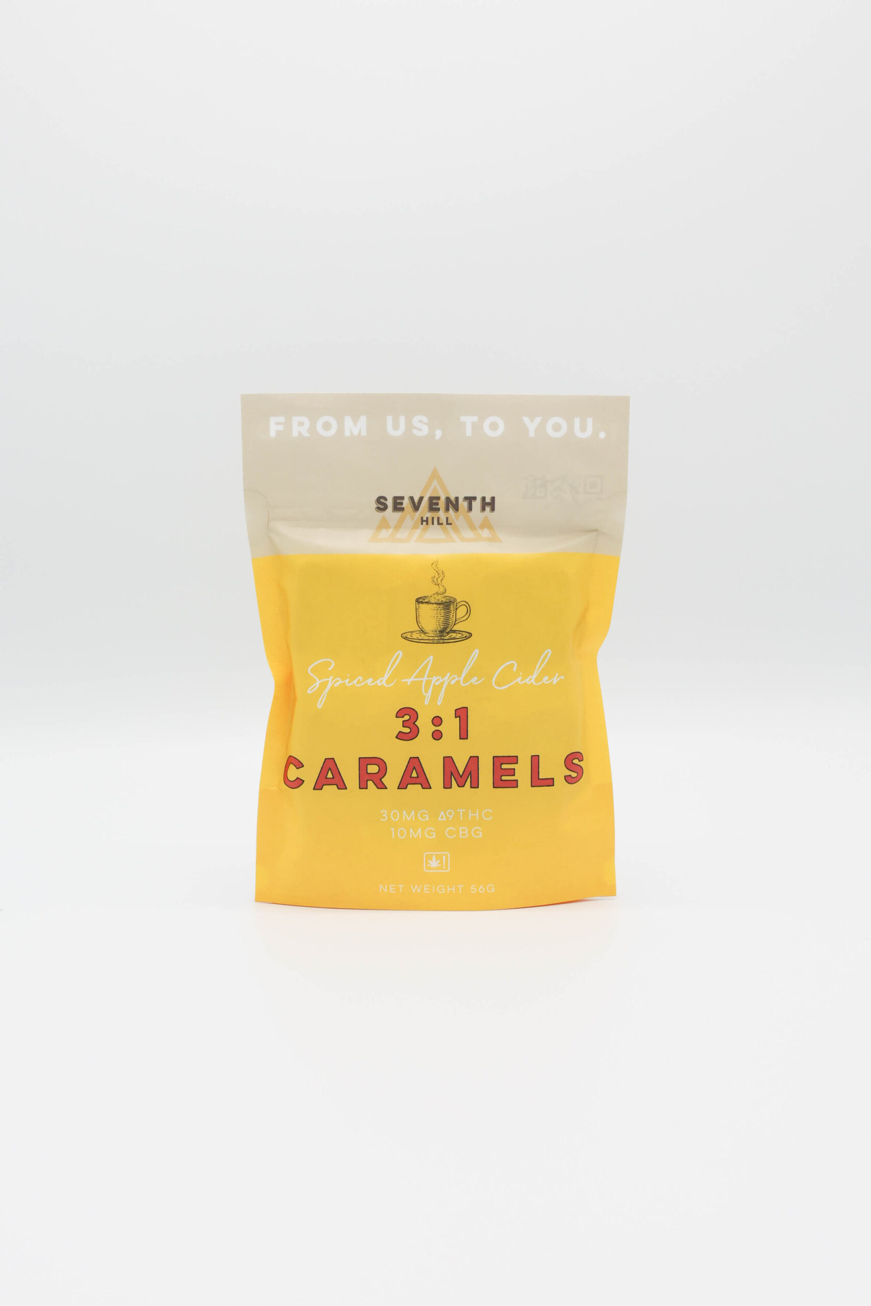 3:1 Apple Cider Caramels - 30mg ∆9THC and 10mg CBG - Image 2