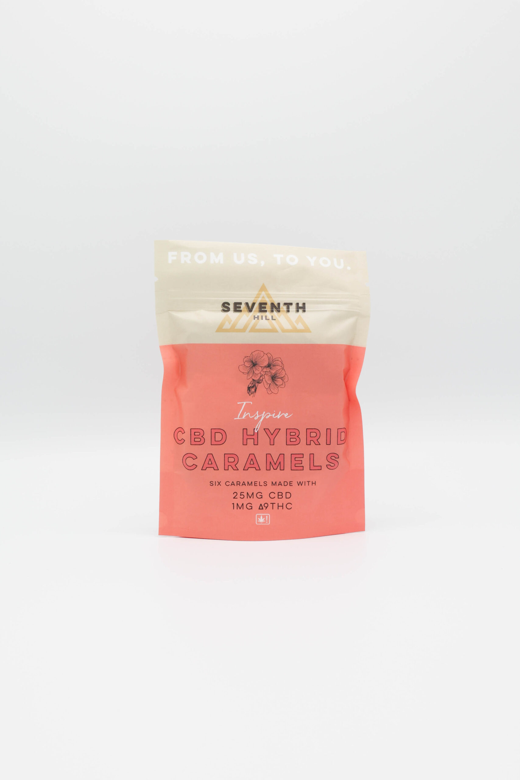 CBD Inspire Caramels - 25mg CBD and 1mg ∆9THC - Image 2