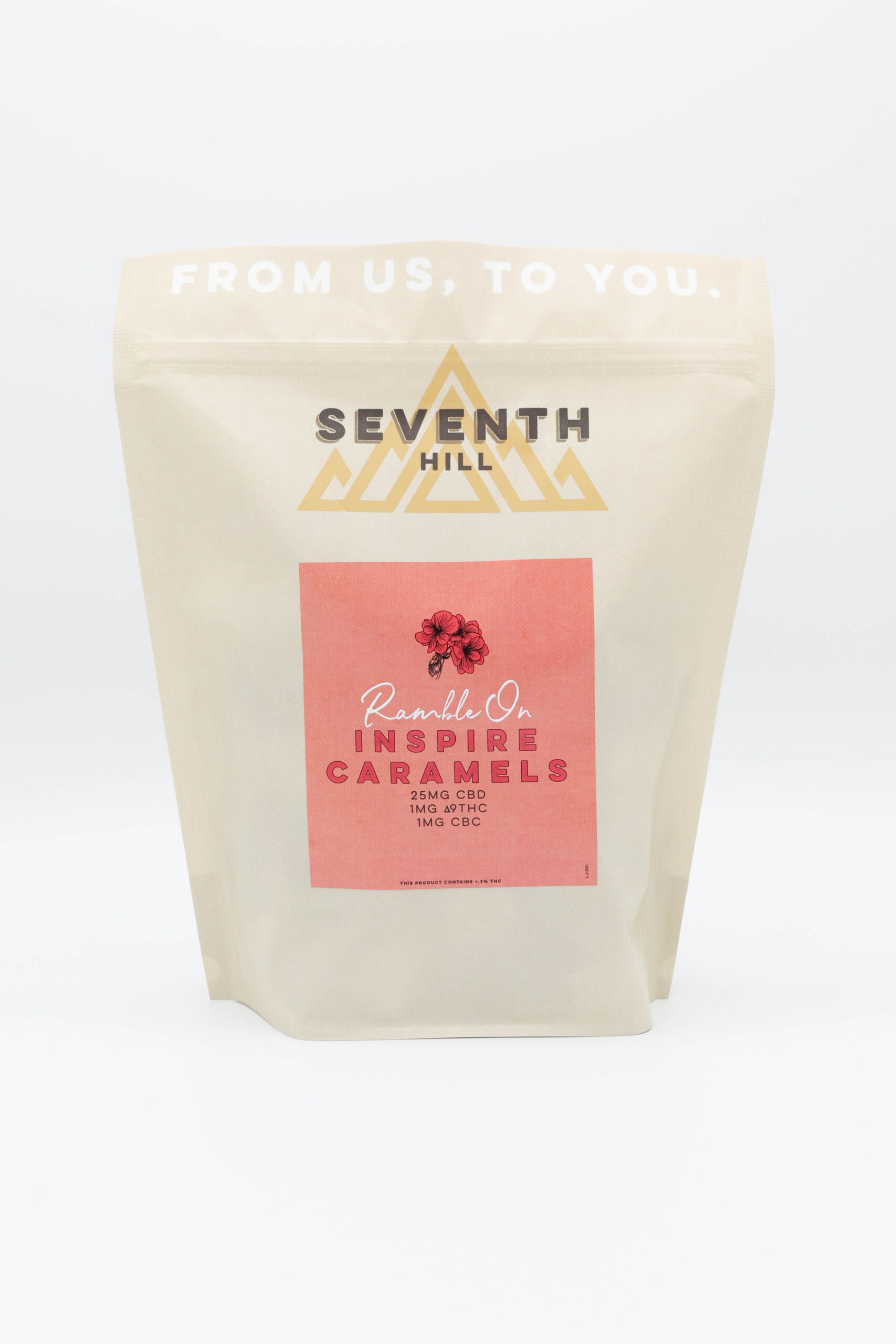 CBD Inspire Caramels - 25mg CBD and 1mg ∆9THC - Image 3