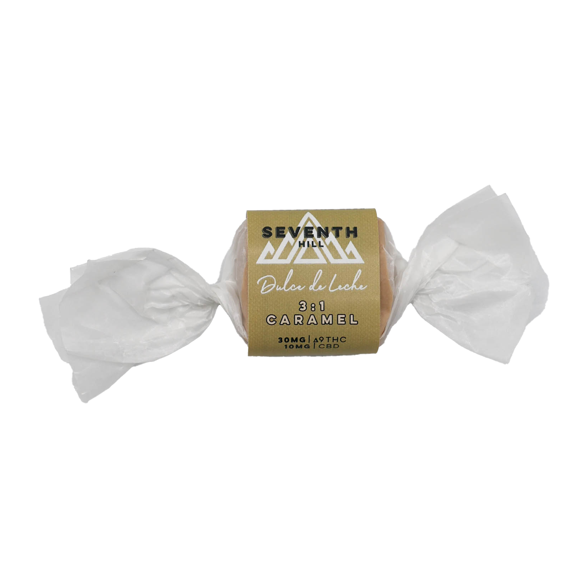 An orange bag with cursive and bold white font